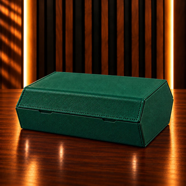 Étui rouleau hexagonal 6 montres vert – vue 5 – Complications Paris